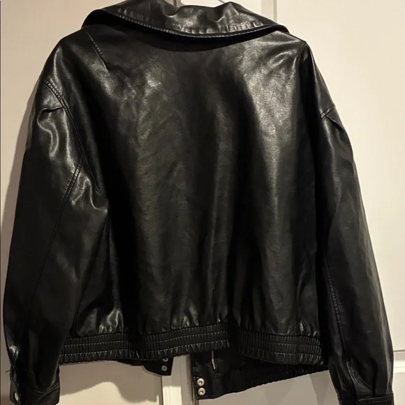 Wild Fable Black Leather Jacket - Picture 9 of 15